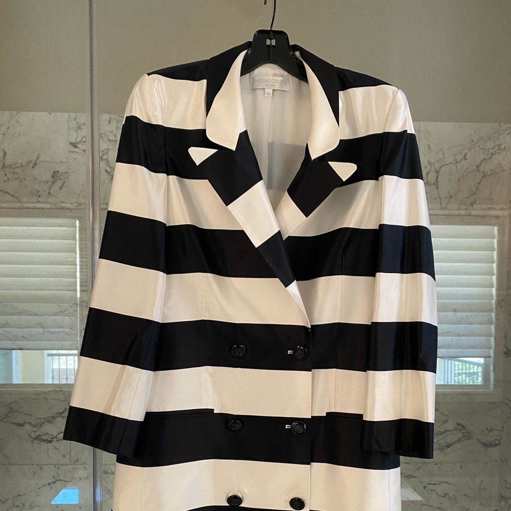 Striped Blazer